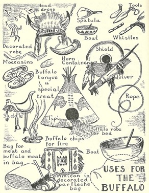 Illustration from Totem, Tipi & Tumpline (1955)