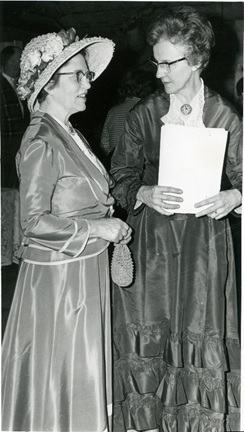 Ethel Taylor (left) and Thelma Foster