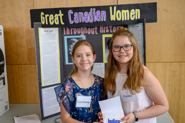 Womens History Award at the Heriage Fair